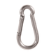 Карабін залізний Mil-tec STAINLESS STEEL CARABINER Сріблястий 60 мм - зображення 1