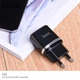 Hoco C12 СЗУ блок Smart 2USB 2.4A чорний - зображення 7