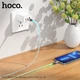 Hoco U112 кабель для зарядки и передачі даних Shine PD для Iphone Type-C Lighting grey - изображение 6