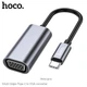 Hoco UA21 конвертер Origin Type-C у VGA - изображение 1