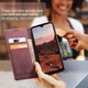 Чехол книжка с магнитом Samsung Galaxy A05s A057 CaseMe Wine (35390-42) - изображение 5