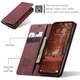 Чехол книжка с магнитом Xiaomi Redmi Note 13 5G CaseMe Wine (35386-42) - изображение 3