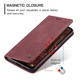 Чехол книжка с магнитом Xiaomi Redmi Note 13 5G CaseMe Wine (35386-42) - изображение 4