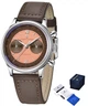Мужские часы Pagani Design PD-1739 Silver-Brown - изображение 1