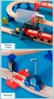 Дитяча залізниця з дерева Iekool, 134 деталі, 138x101 (Brio, Ikea, Playtive) A4146 - изображение 5