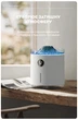Увлажнитель воздуха портативный Volcano Jellyfish Ultrasonic Air Humidifier HX-127, 350 мл, аккумулятор 1200mAh Kinscoter (hoz0012521) - изображение 8