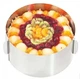 Форма для выпечки Кольцо кондитерское раздвижное Cake Ring 16-30 см Кольцо кондитерское универсальное - изображение 4