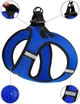 Шлея для собак Barksi Mesh Vest 2XS обхват шеи - 26 см, обхват груди - 29 см Синяя (83202) (2007033026180) - изображение 2