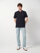 Поло длинное мужское Tommy Hilfiger 11330.3 S (44) Темно-синее (smt2000000018706) - изображение 2