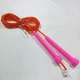 Регулируемая скоростная скакалка BAX PINK 2.7 м 151230 - изображение 2