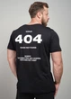 Футболка мужская черная с принтом Error 404 103279_M - изображение 2