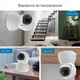 Камера видеонаблюдения IP CAMERA CCTV Wi-Fi FULL HD, White - изображение 10