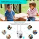 Камера відеоспостереження вулична IP CAMERA Wi-Fi 2.0MP, White - зображення 7