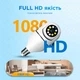 IP-камера поворотная беспроводная FULL HD камера в патрон Wi-Fi Smart Camera 1080p E27 - изображение 6