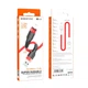 USB Borofone BU35 Micro 1,2m Колір Червоний - зображення 2