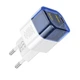 Сетевое Зарядное Устройство Hoco C125A Transparent PD20W/QC Цвет Прозрачный синий - изображение 7