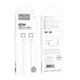 Data-кабель Hoco X104 Source 60W 3A Type-C to Type-C 1m, White - зображення 2