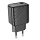 Сетевое зарядное устройство Hoco CS21A 1USB QC 18W Черный - изображение 7