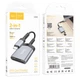 Переходник Hoco UA25 2-in-1 card reader Type-C Цвет Серый - изображение 2