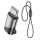 Перехідник Borofone BV20 Type-C male to iP female adapter Колір Чорний - зображення 7