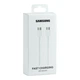 Кабель usb для samsung type-c to type-c 60w белый - изображение 2