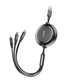 Кабель Baseus Golden Loop 3-in-1 USB to Micro / Lightning / Type-C 3.5A 1.2m CAMLT-JH Колір Червоний, 09 - изображение 4
