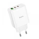 Мережевий Зарядний Пристрій Hoco C126A Pure PD+QC 40W(2C1A) Колір Білий - зображення 6