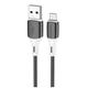 USB Borofone BX79 Silicone Micro 2.4A Цвет Белый - изображение 4