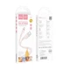 USB Hoco X97 Crystal color Silicone Lightning Колір Блакитний - зображення 4