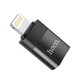 Перехідник Hoco UA17 iP Male to Type-C female USB2.0 adapter Колір Чорний - зображення 6