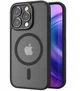 Чохол iPhone 16 Pro Rock Guard Clear with Magnetic black - изображение 1