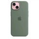 Чохол iPhone 15 Silicone Case with MagSafe storm blue - изображение 7