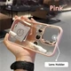 Чохол iPhone 15 Pro Max Crystal Stand Camera pink - изображение 1