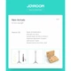 Тримач з кільцевим освітленням JOYROOM Touch Selfie Ring Light JR-ZS228 AKL01 | 10", 2A, 2700-5700K | - зображення 8