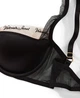 Бюстгальтер Victoria's Secret Smooth Logo Embroidery Lightly Lined Balconette Bra Черный 70D - изображение 4