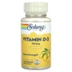 Вітамін D-3, Vitamin D-3, Solaray, 2000 МО, 60 льодяників (SOR-79645) - зображення 1
