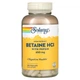 Бетаїн HCl + пепсин, HCL with Pepsin, Solaray, 650 мг, 250 капсул (SOR-04815) - изображение 1
