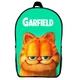 Рюкзак Гарфілд (School Gear bag Gar03) чорний, 39 х 27 х 14 см - зображення 1