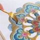 Водостойкие маслостойкие вышитые скатерти 138х180 см. Flower - изображение 5