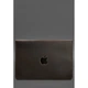 Кожаный чехол-конверт на магнитах для MacBook 15 дюйм, темно-коричневый, натуральная кожа Crazy Horse, ручная работа, 38×25,5 см 58679 - изображение 2