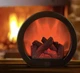 Камін декоративний настільний ліхтар нічник з ефектом живого вогню 200 * 185 мм - зображення 1