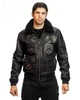 Кожаная куртка Top Gun Official Signature Series Flight Jacket 1.0 M Black TG1BM - изображение 1