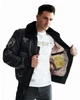 Кожаная куртка Top Gun Official Signature Series Flight Jacket 1.0 M Black TG1BM - изображение 5