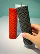 Силиконовая форма Цилиндр вышиванка 14см - изображение 2