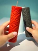 Силиконовая форма Цилиндр вышиванка 14см - изображение 5