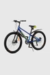 Велосипед SPELLI RIDER (rigid disk) 24" Сине-зеленый (2000990592583) - изображение 2