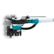 Перфоратор акумуляторний Makita DHR400ZK (LXT, 8.0 Дж, SDS-MAX, AVT, AWS, без акумуляторів та зарядного пристрою) - зображення 8