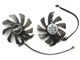 Вентилятор Focosee для видеокарты Palit RTX 3050 3060 Ti DUAL FY010010M12LPA (TH9215S2H-PAA01 FY09015M12LPA FD9015U12S) комплект 2 шт (№482) - изображение 2