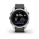Смарт-годинник Garmin Fenix 7S Pro Solar Edition Silver with Graphite Band (010-02776-01) - зображення 8