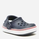 Детские кроксы-сабо для мальчика Crocs Off Court Clog T 208479-4CC 24-25 (C8) Темно-синие (1962653541844_196265354184) - изображение 2